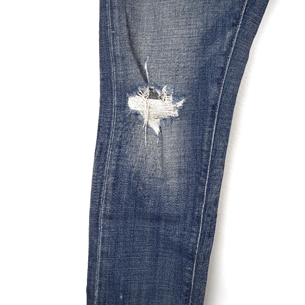 PILCRO &THE LETTERPRESS Distressed Hyphen Bootcut Whisked Jeans 28 - Picture 2 of 6